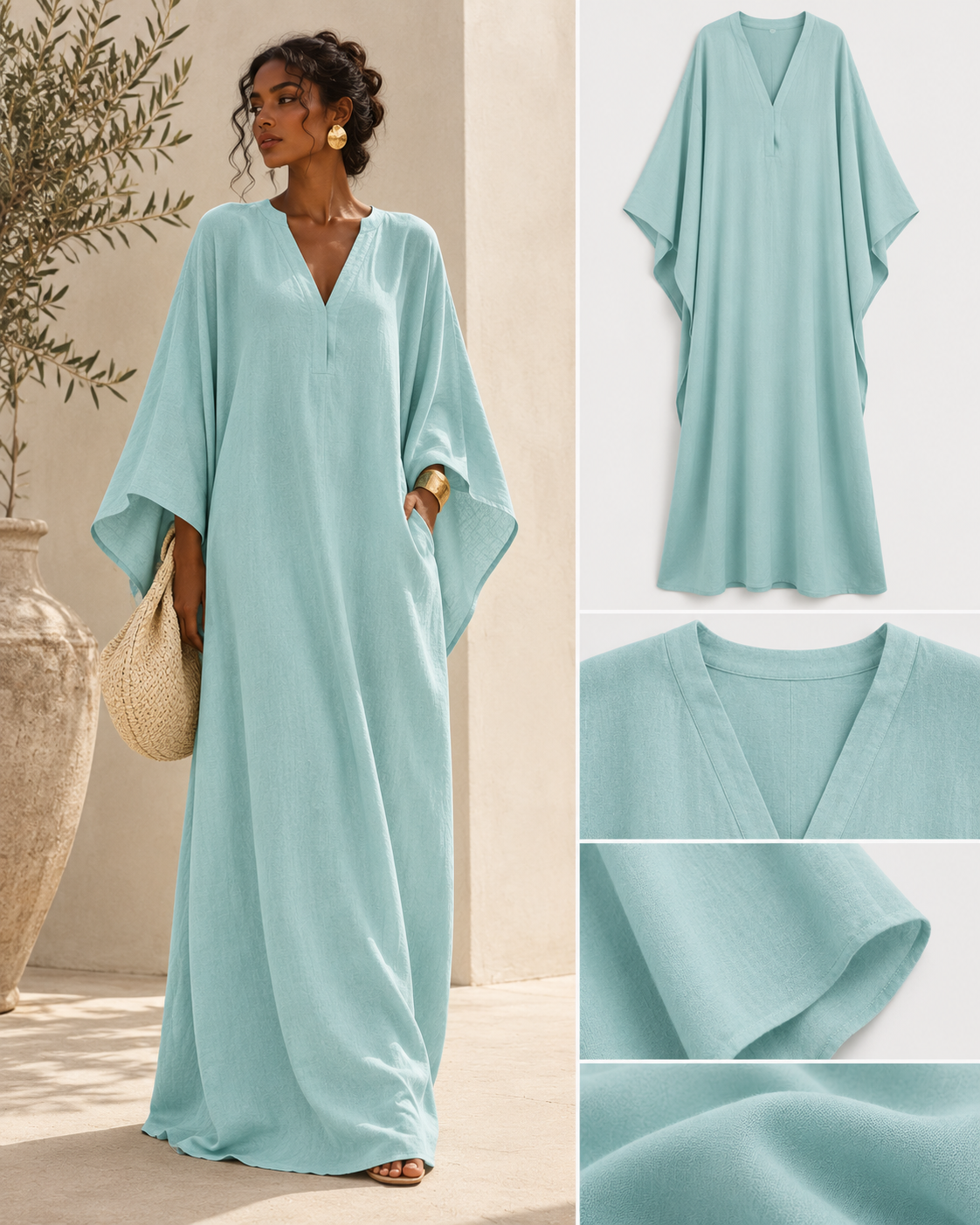 Kaftan Maxi Dress