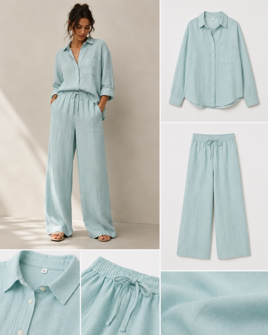Linen Co-Ord Set