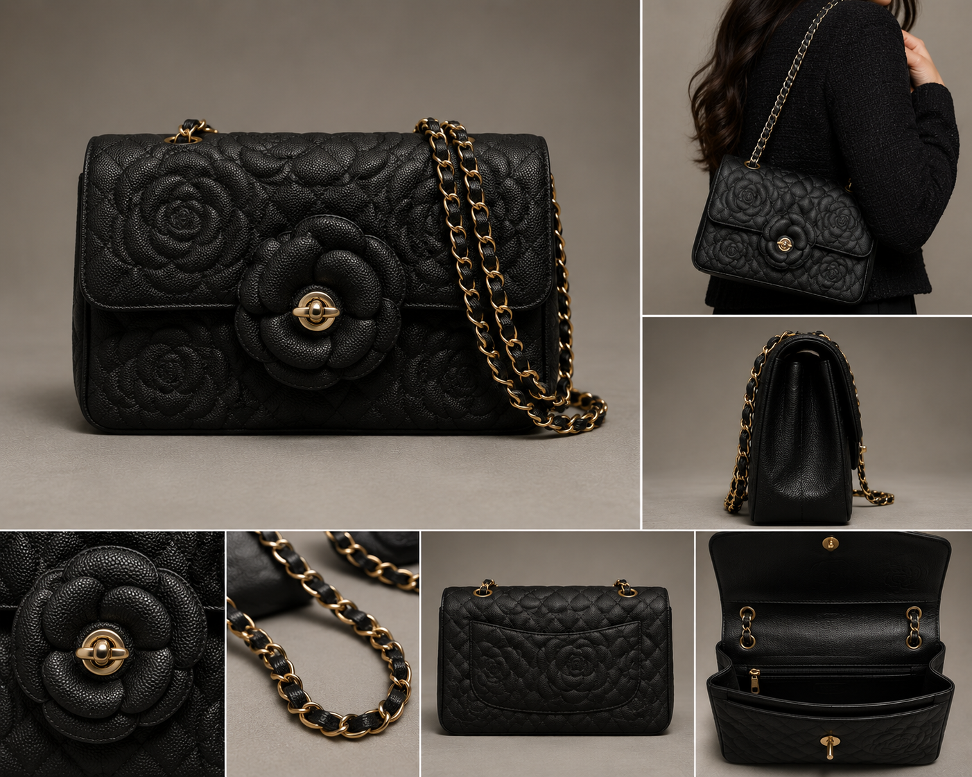 Classic Flap Bag (caviar)