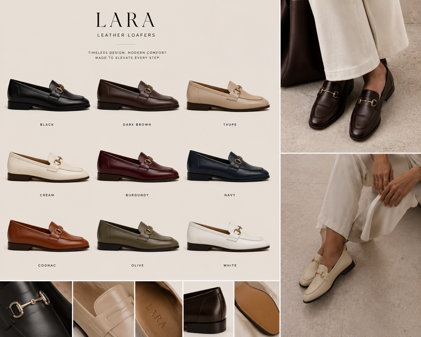 Leather Loafers