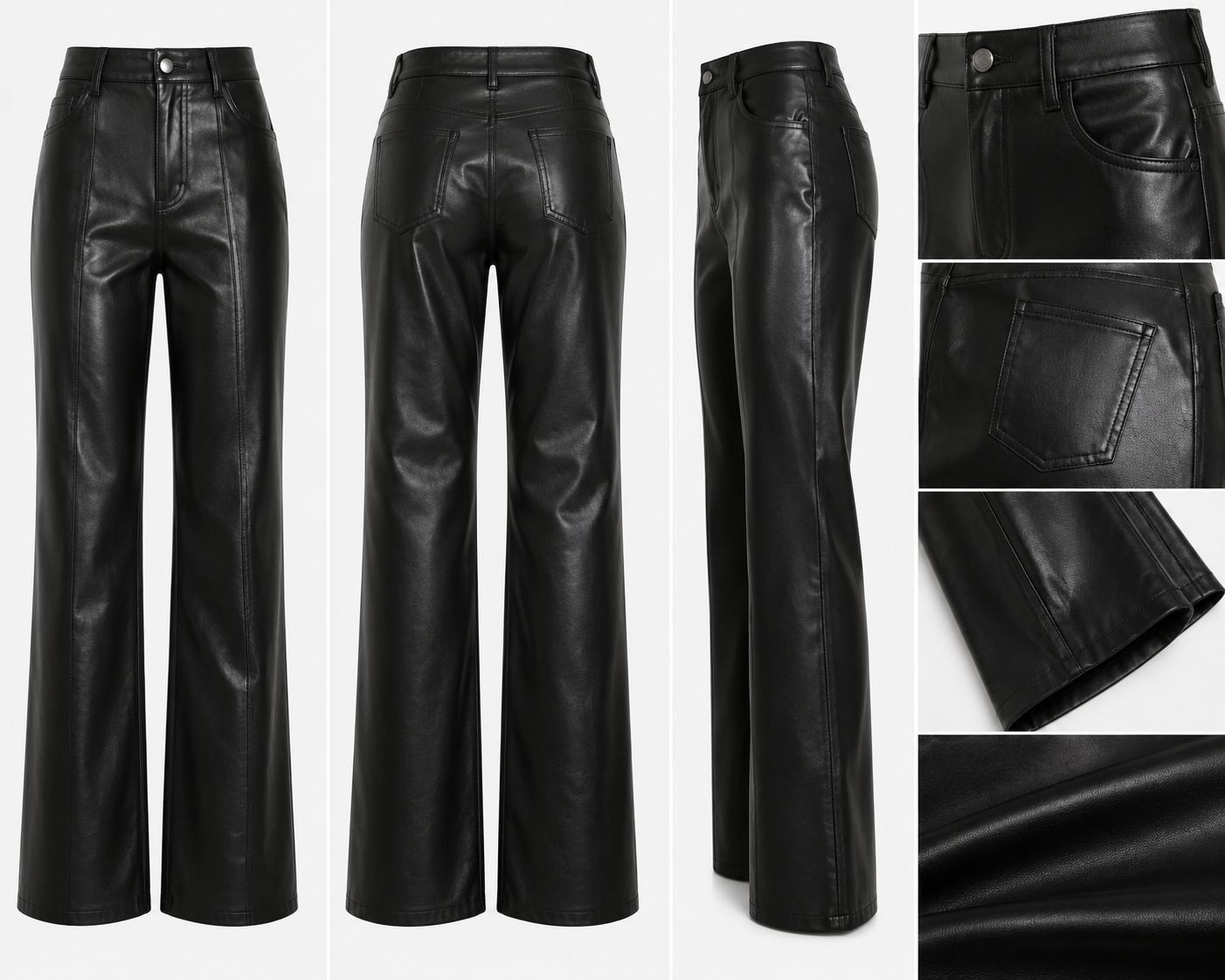 Faux Leather Pants