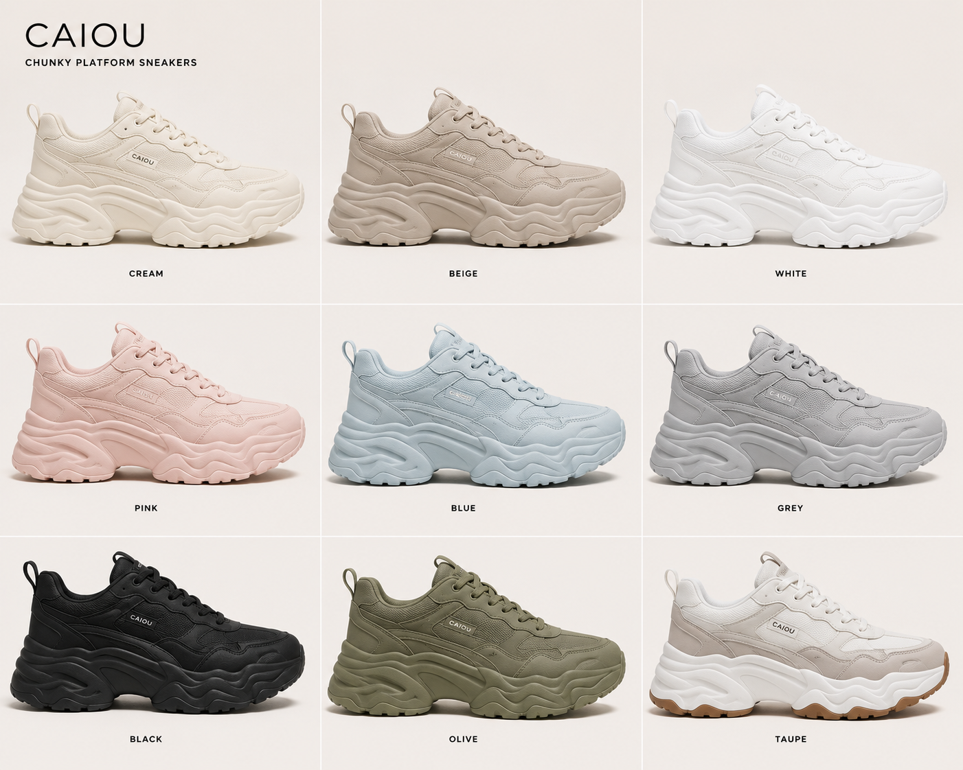 Chunky Platform Sneakers