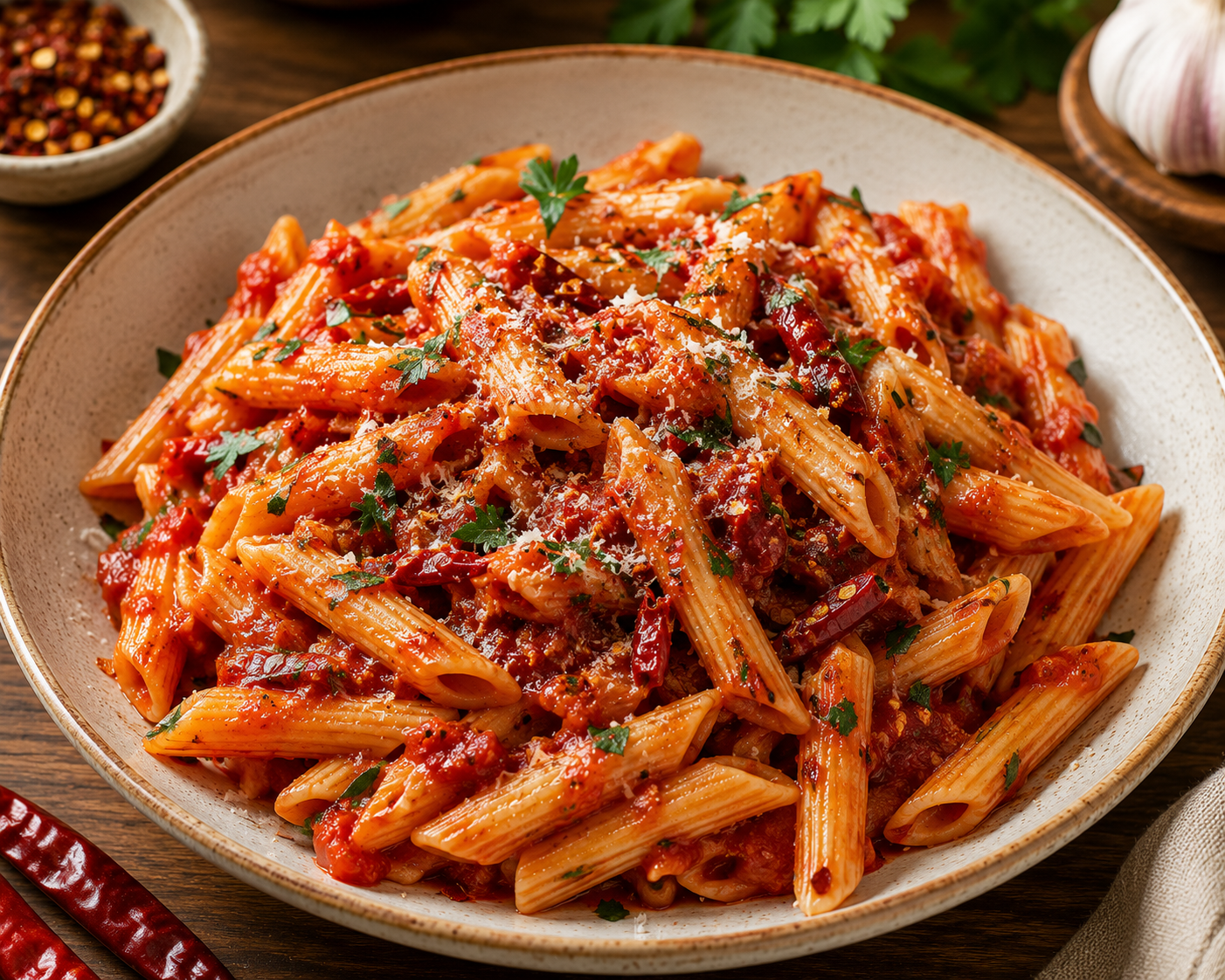 Penne Arrabbiata