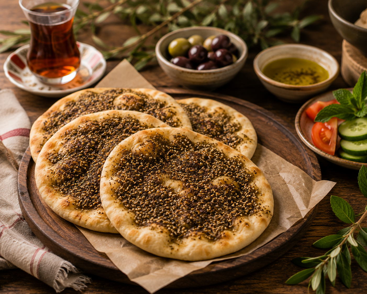 Manakish Za'atar