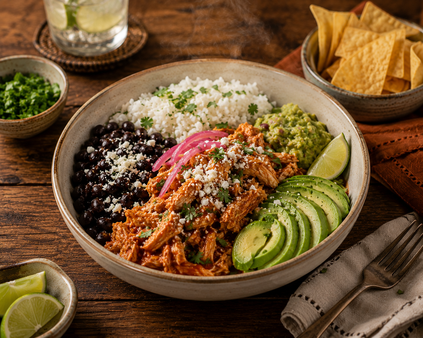 Chicken Tinga Bowl